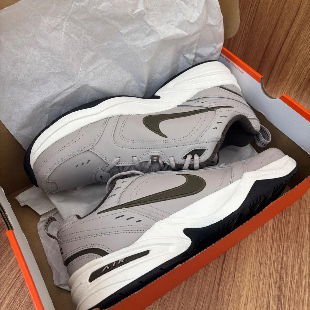 Nike Air Monarch IV Mens 13 Moon Particle Dark Hazel Training Shoe NEW
